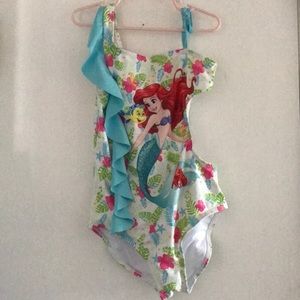 Disney the little mermaid one piece bathing suit